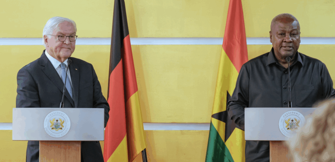 German President announces €65m support for Ghana